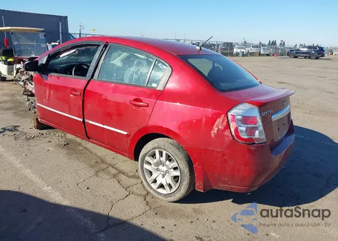 2012 Nissan Sentra 2.0 S из США, поврежденный, VIN 3N1AB6AP3CL706256